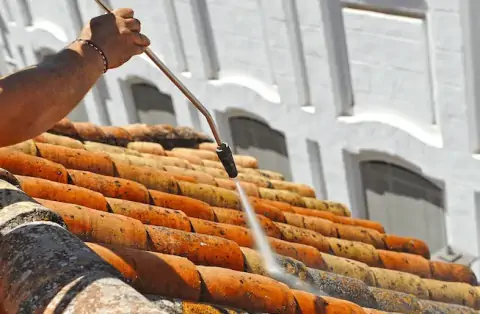 Nettoyage de toitures - Mensignac